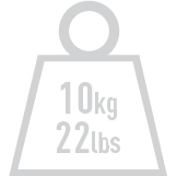 Weight 10kg 22lbs